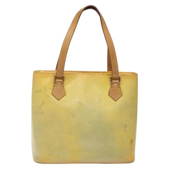 LOUIS VUITTON Monogram Vernis Houston Hand Bag Gris M91053 - Picture 13 of 16